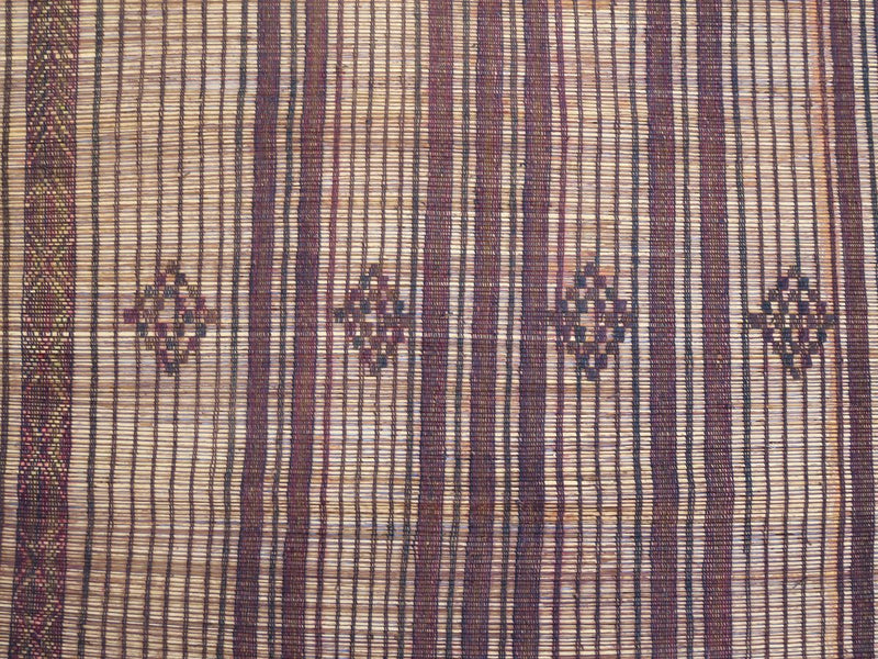 Midcentury Tuareg Mat 5'4 x 8'9