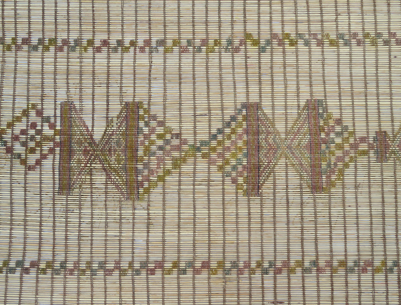 Midcentury Tuareg Mat 6' x 9'3