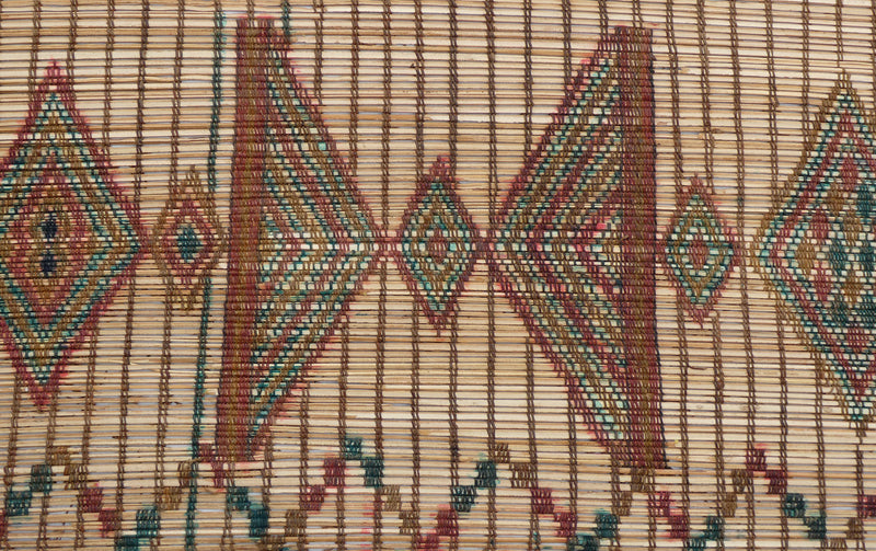 Midcentury Tuareg Mat 5'7 x 8'9