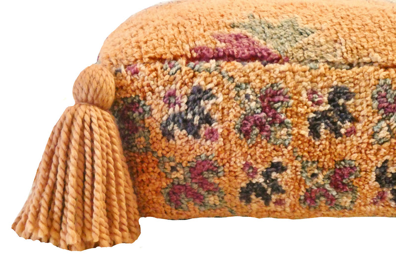 Moroccan Wool Pouf