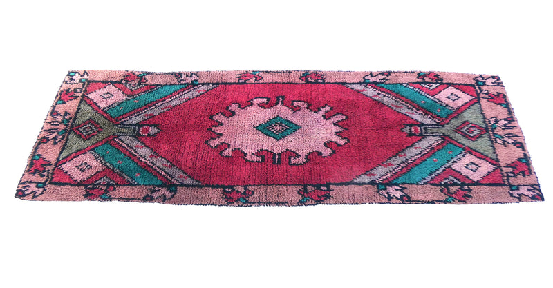 Midcentury Tulu Rug  2'8 x 6'5