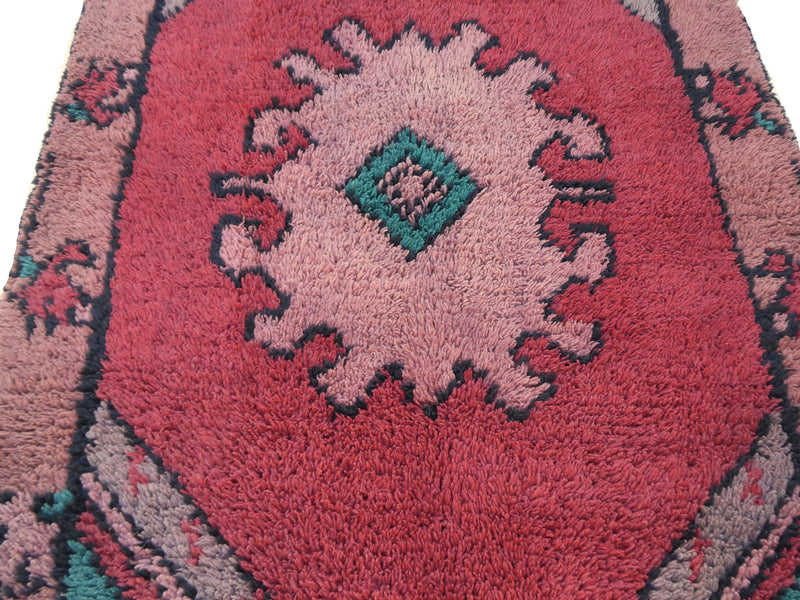 Midcentury Tulu Rug  2'8 x 6'5