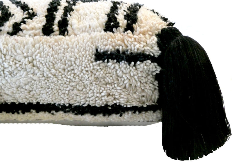 Moroccan Wool Pouf