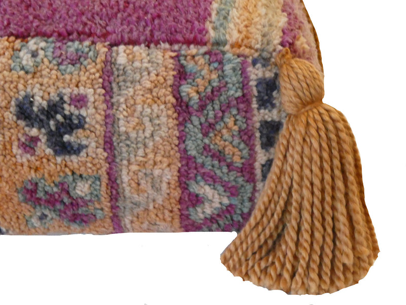 Moroccan Wool Pouf