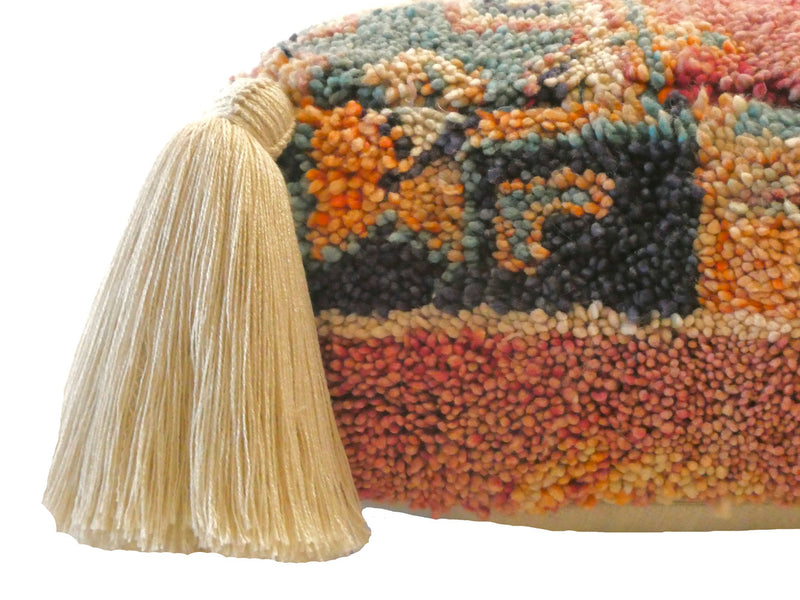 Moroccan Wool Pouf