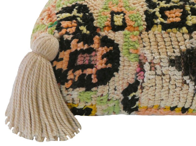 Moroccan Wool Pouf