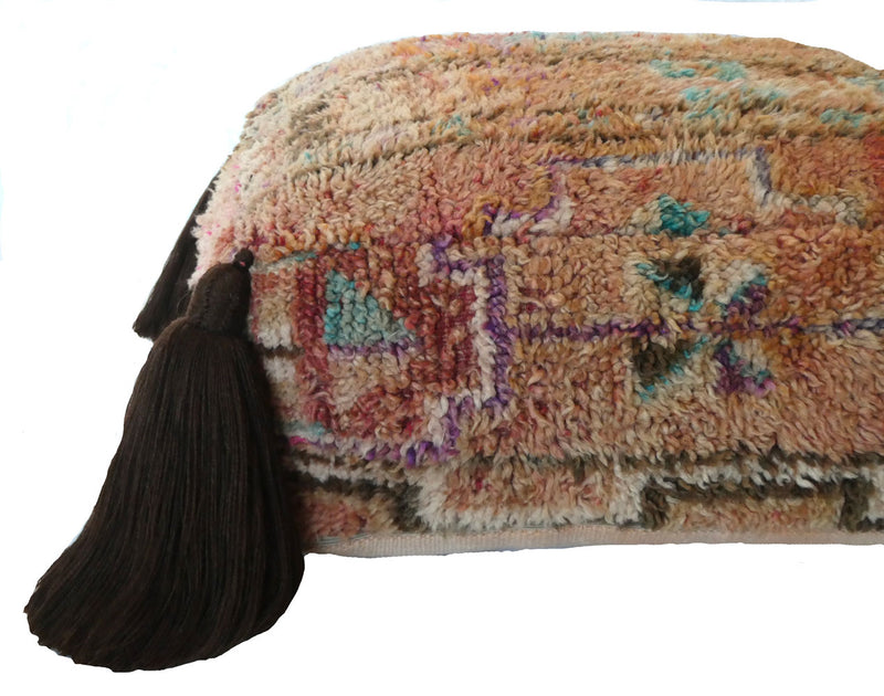 Moroccan Wool Pouf