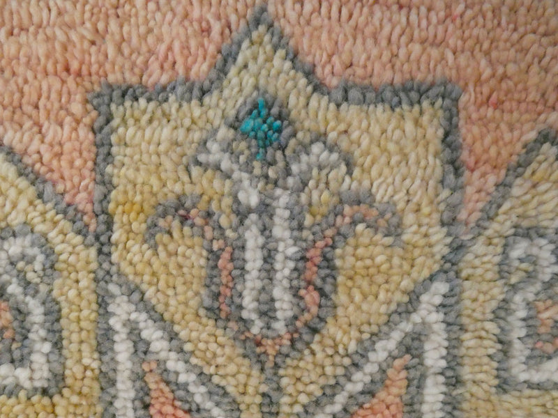 Moroccan Wool Pouf