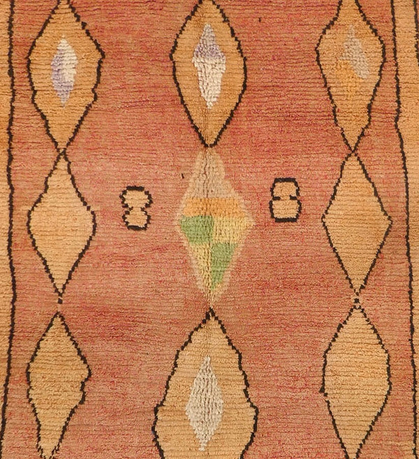 Midcentury Boujad Rug  5'10 x 9'