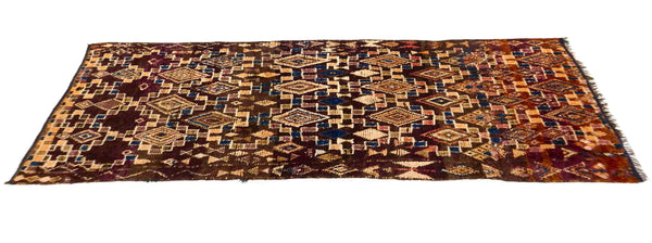 Midcentury Zayane Rug 5'4 X 10'4