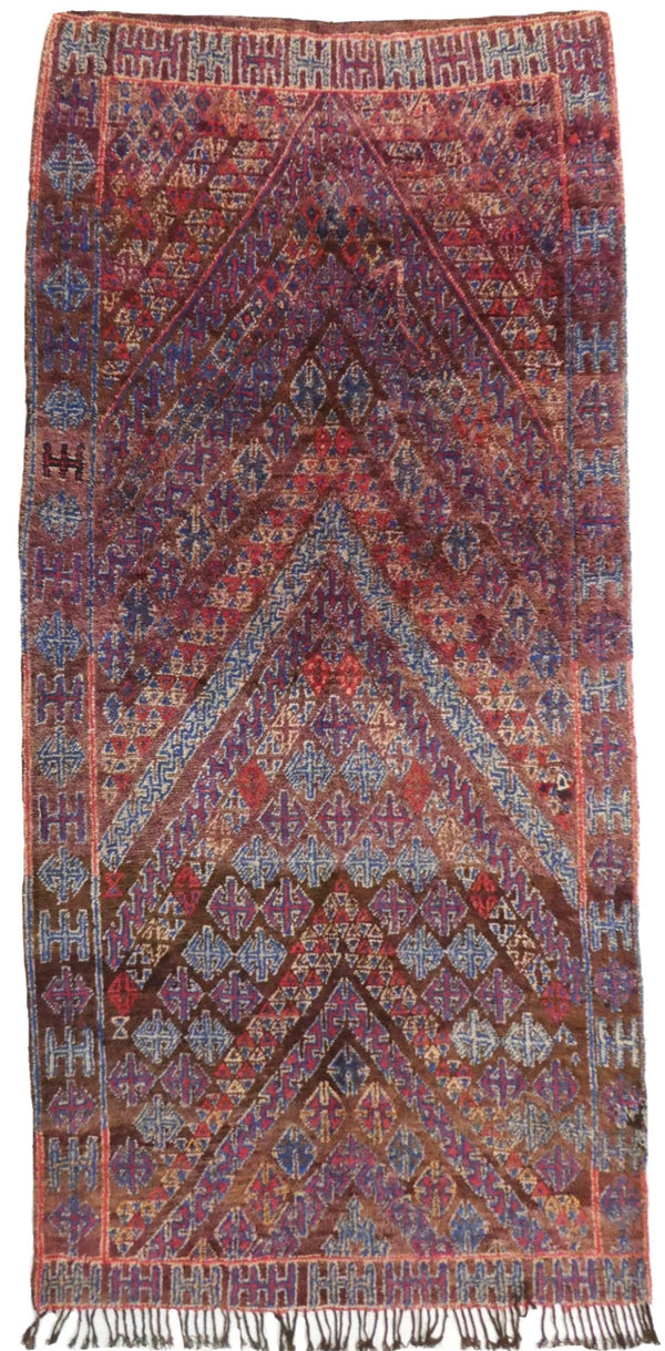 Midcentury Zayane Rug  6' x 10'11