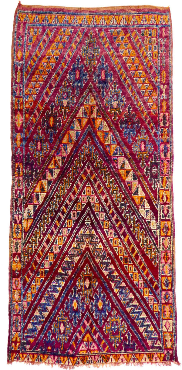 Midcentury Zayane Rug 5'6 X 10'6