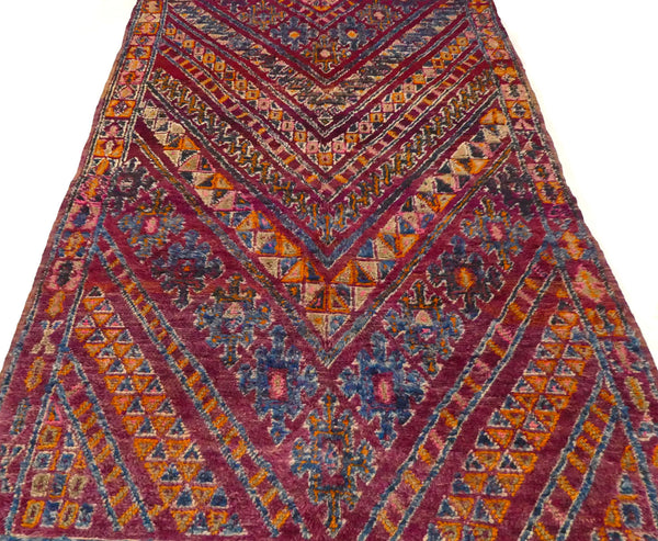 Midcentury Zayane Rug 5'6 X 10'6
