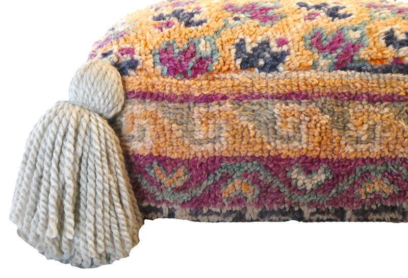 Moroccan Wool Pouf