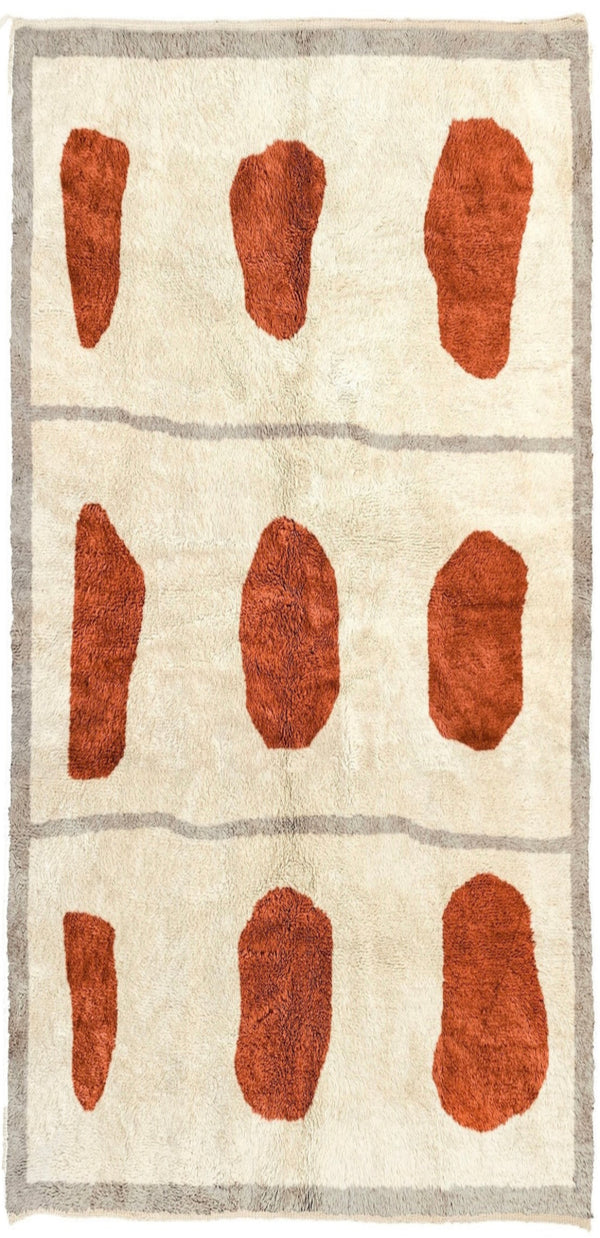 Contemporary Beni Mrirt 8 x 10'