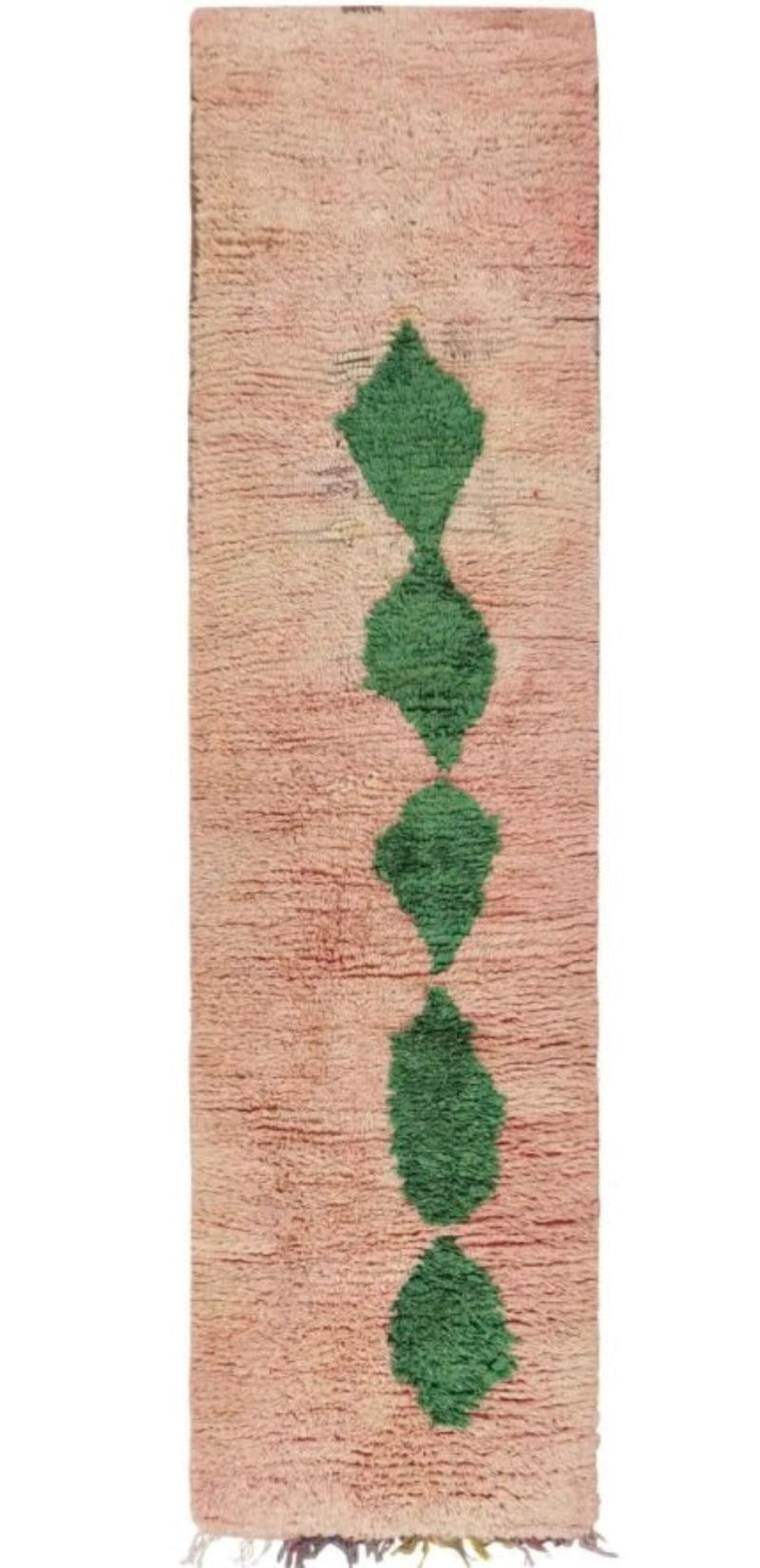 Contemporary Beni Mrirt  2'6 x 10'