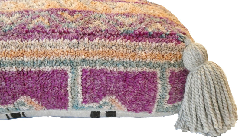 Moroccan Wool Pouf