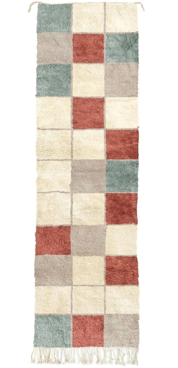 Contemporary Beni Mrirt  3' x 10'
