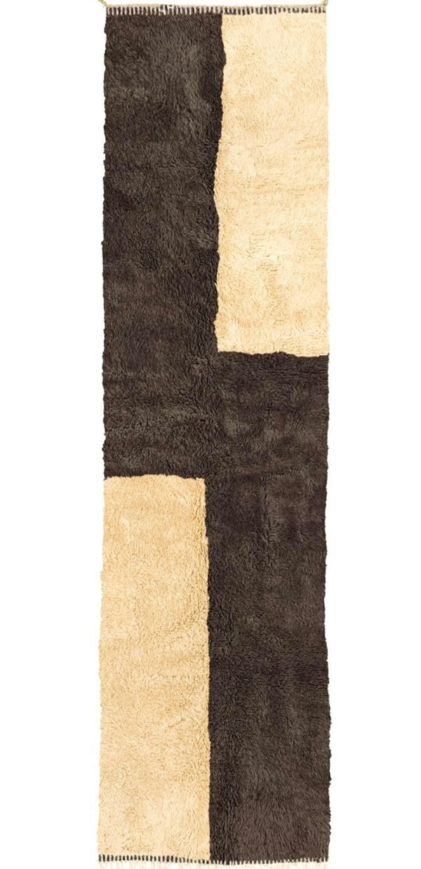 Contemporary Beni Mrirt  3' x 10'
