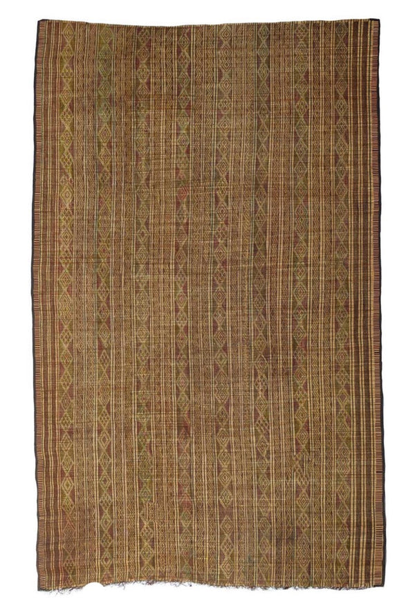 Midcentury Tuareg Mat 6'7 x 10'4