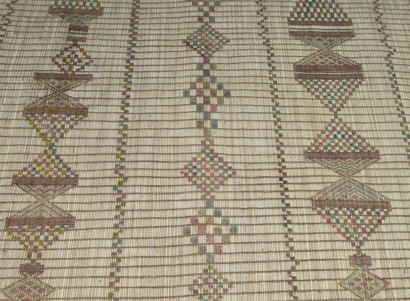 Midcentury Tuareg Mat 6' x 9'3