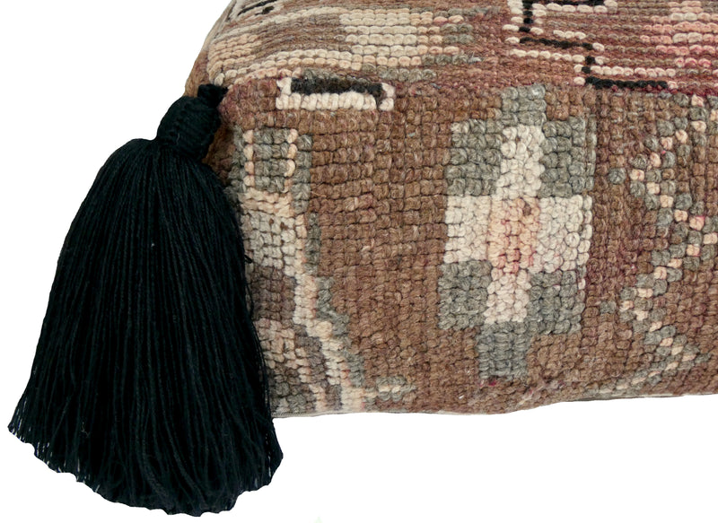 Moroccan Wool Pouf